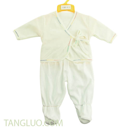 婴儿合同衫,婴儿内衣,婴儿和尚袍 111103-00