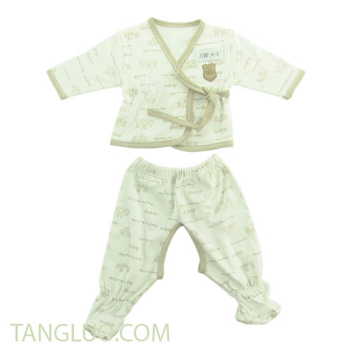 婴儿合同衫,婴儿内衣,婴儿和尚袍 111104-00