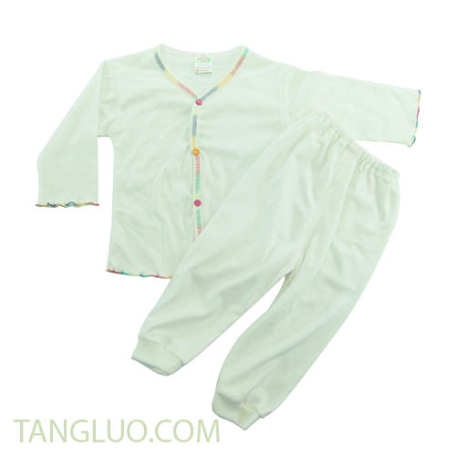 婴儿开扣套装,婴儿内衣,婴儿全开扣内衣 112001-00