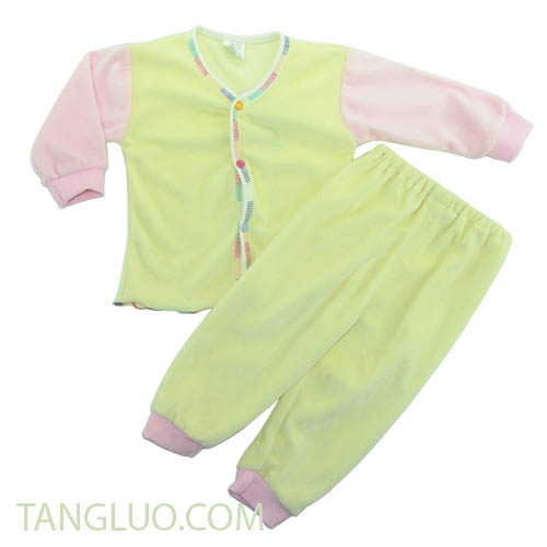 婴儿开扣套装,婴儿内衣,婴儿全开扣内衣 112003-01